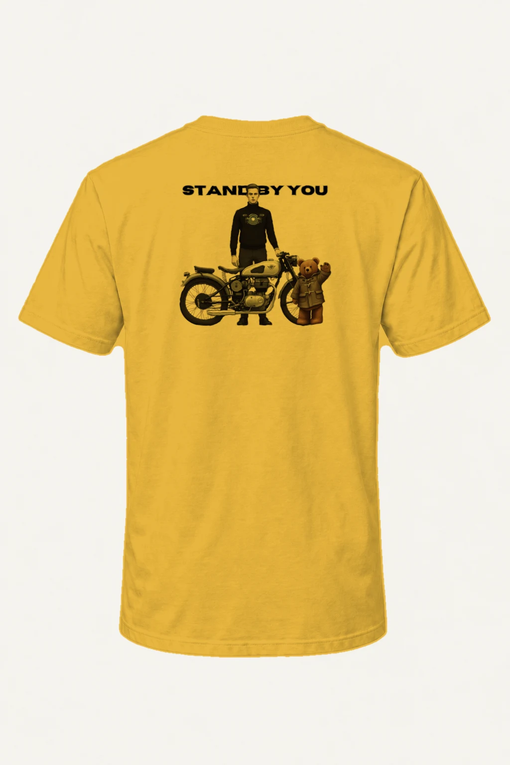 "Standby You" Heavyweight Unisex Crewneck T-shirt | Gildan 5000