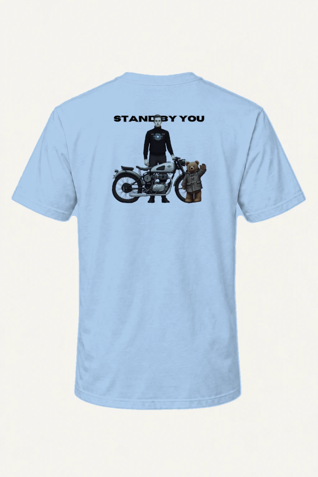 "Standby You" Heavyweight Unisex Crewneck T-shirt | Gildan 5000