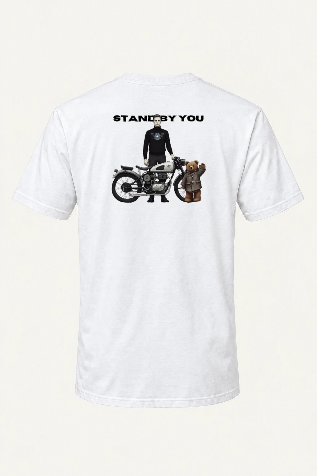 "Standby You" Heavyweight Unisex Crewneck T-shirt | Gildan 5000