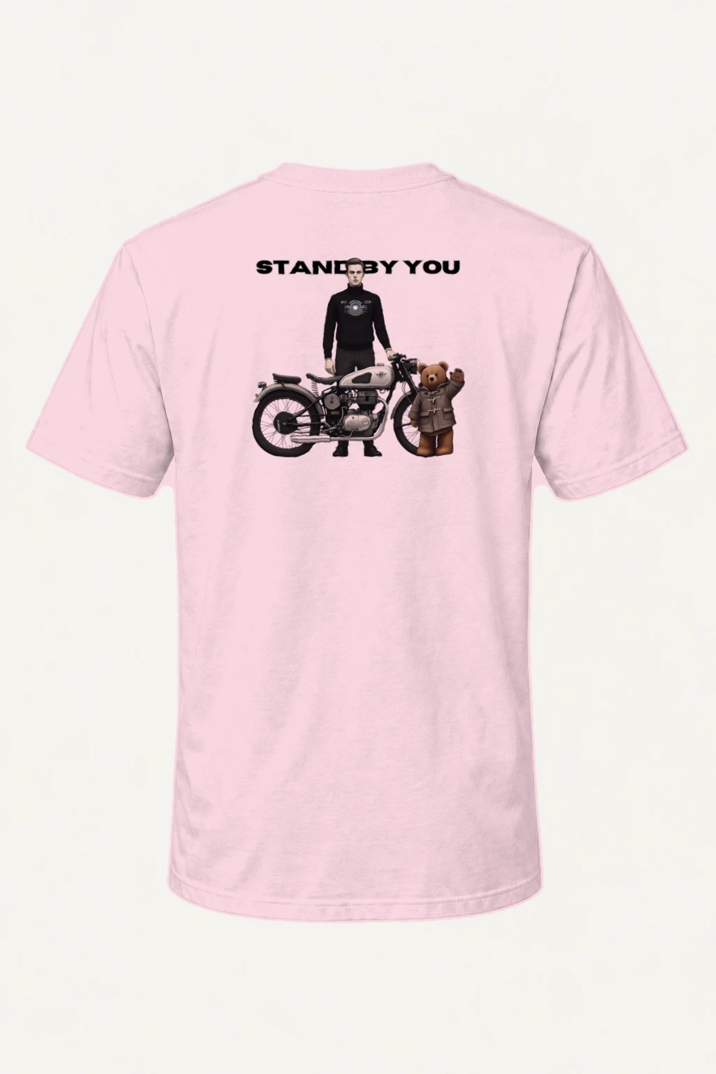 "Standby You" Heavyweight Unisex Crewneck T-shirt | Gildan 5000