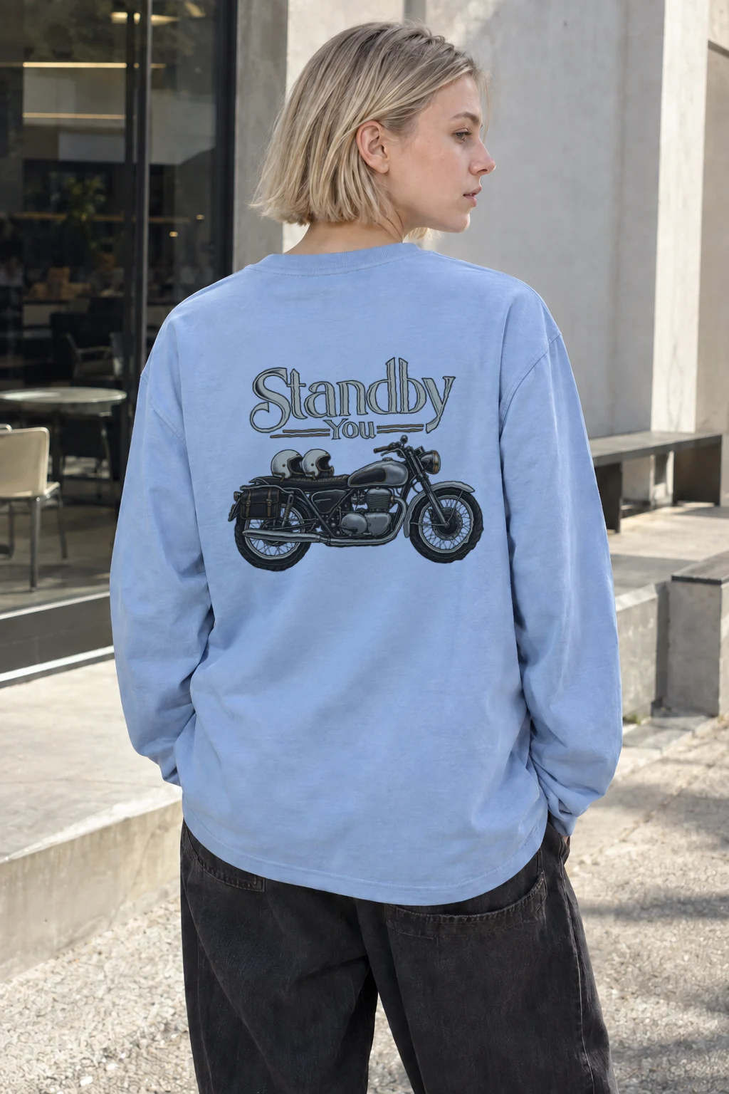 "Standby You" Unisex Longsleeve T-shirt | Gildan 2400