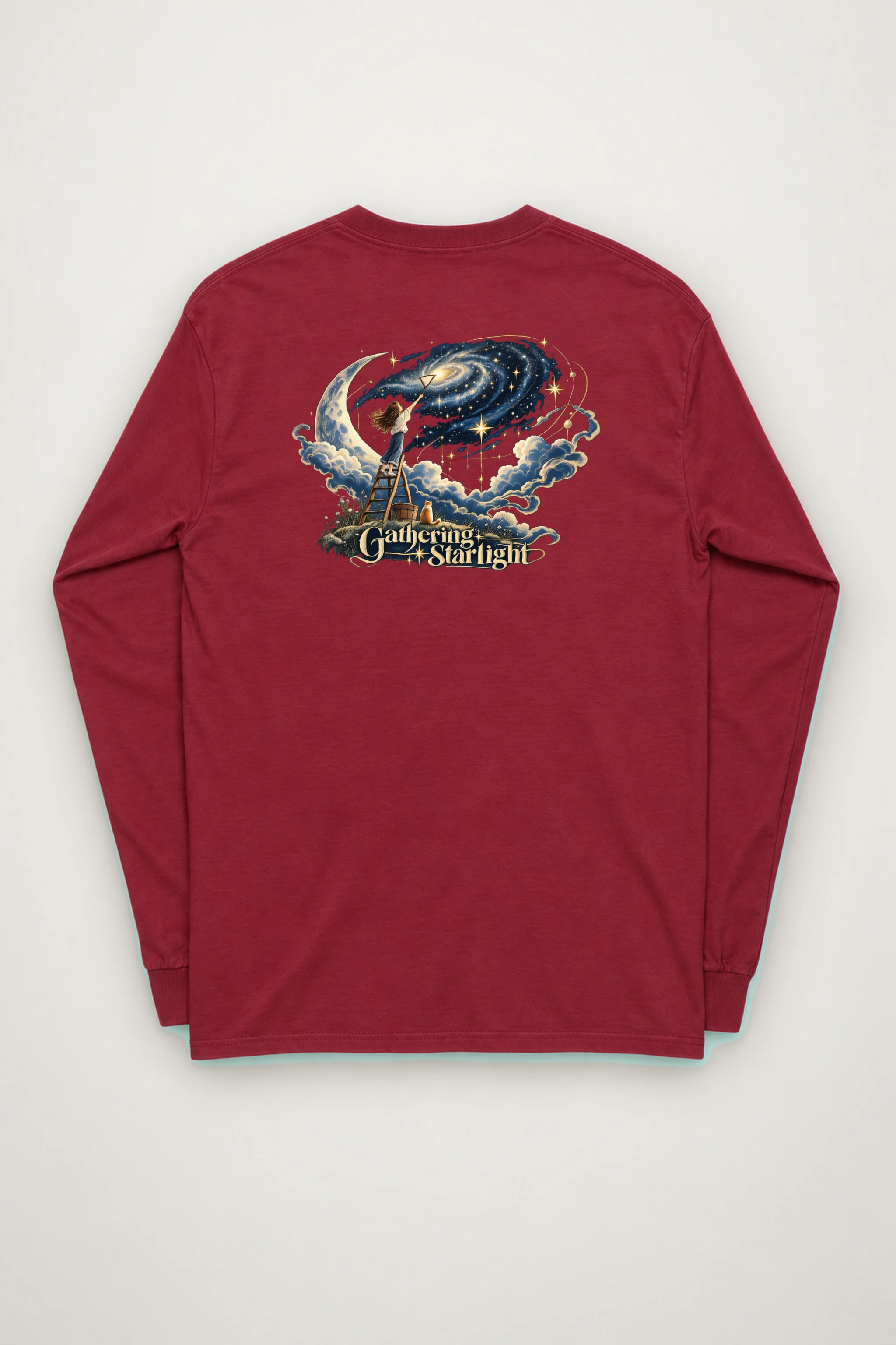 "Star Gathering Ladder" Unisex Longsleeve T-shirt