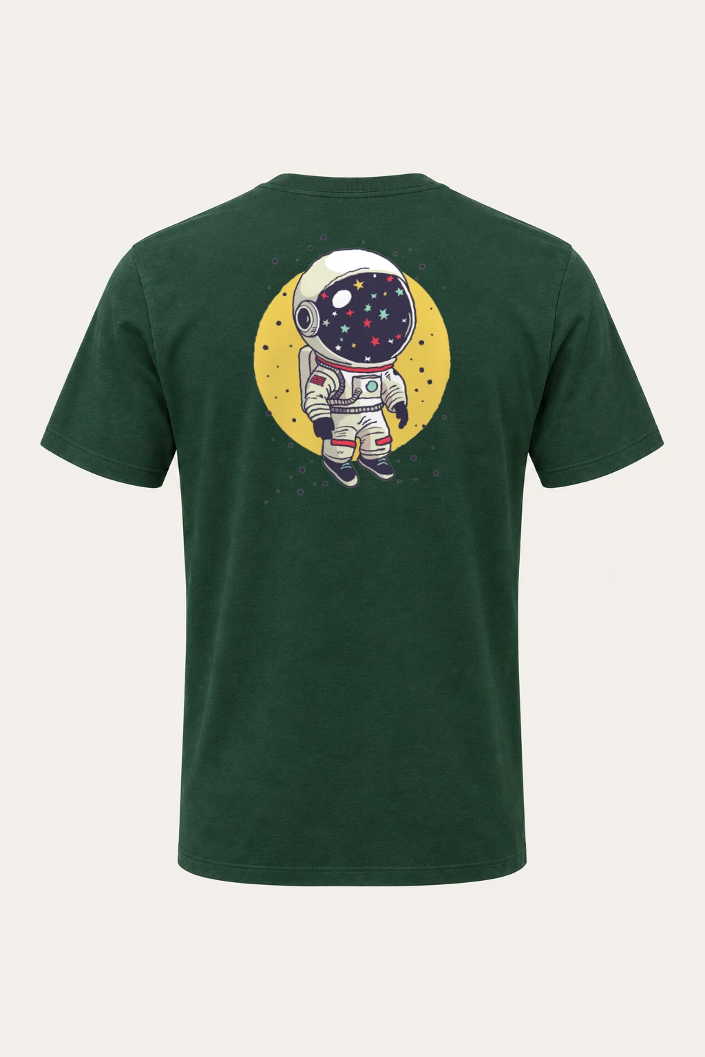 "Starbound Astronaut" Heavyweight Unisex Crewneck T-shirt | Gildan 5000