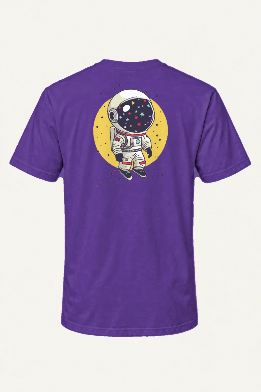 "Starbound Astronaut" Heavyweight Unisex Crewneck T-shirt | Gildan 5000
