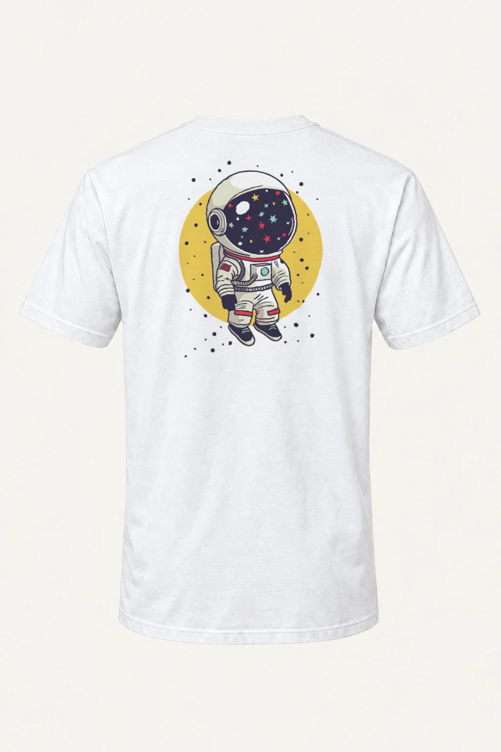 "Starbound Astronaut" Heavyweight Unisex Crewneck T-shirt | Gildan 5000