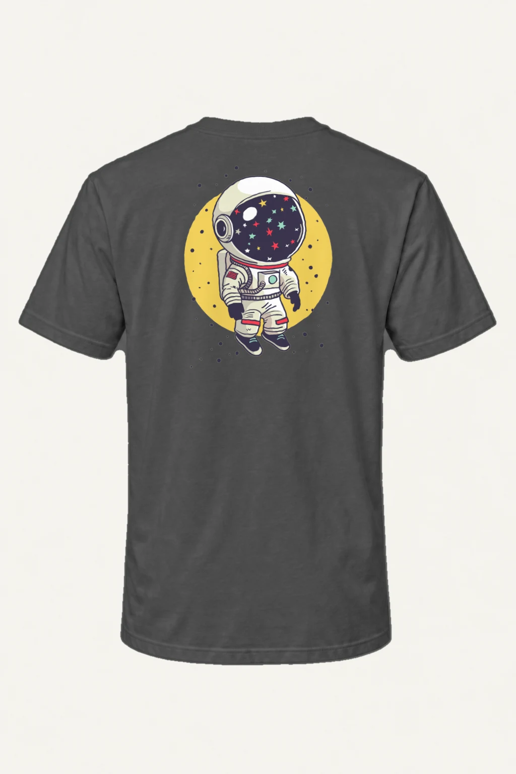 "Starbound Astronaut" Heavyweight Unisex Crewneck T-shirt | Gildan 5000