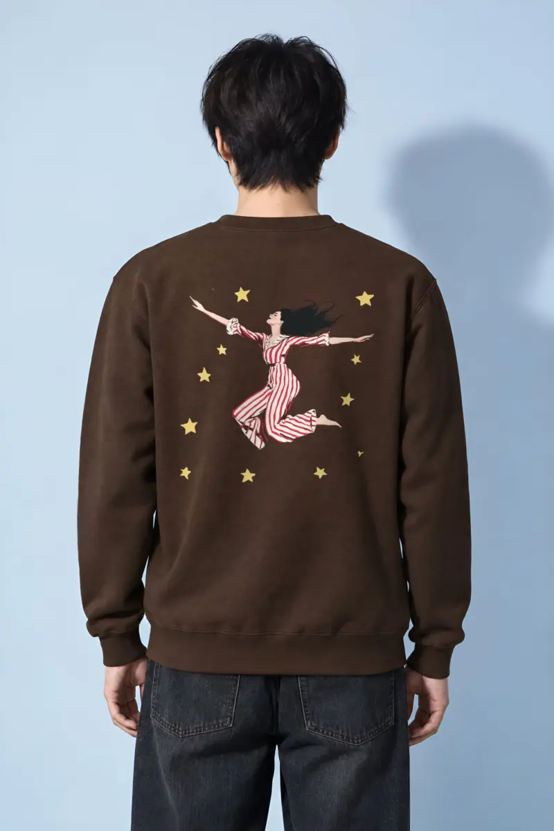 "Starbound Leap" Heavy Blend Unisex Crewneck Sweatshirt