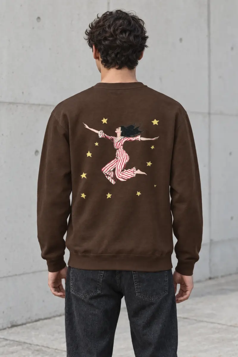 "Starbound Leap" Heavy Blend Unisex Crewneck Sweatshirt | Gildan 18000