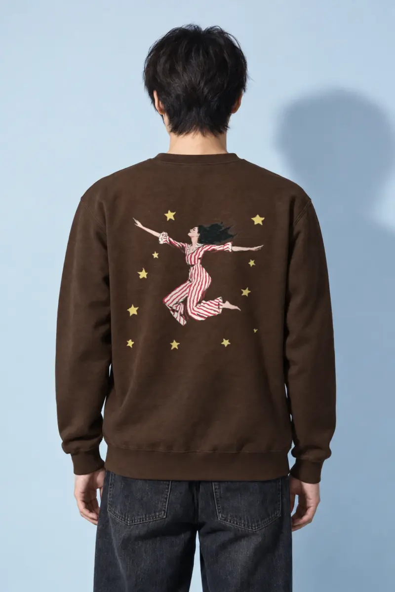 "Starbound Leap" Heavy Blend Unisex Crewneck Sweatshirt | Gildan 18000