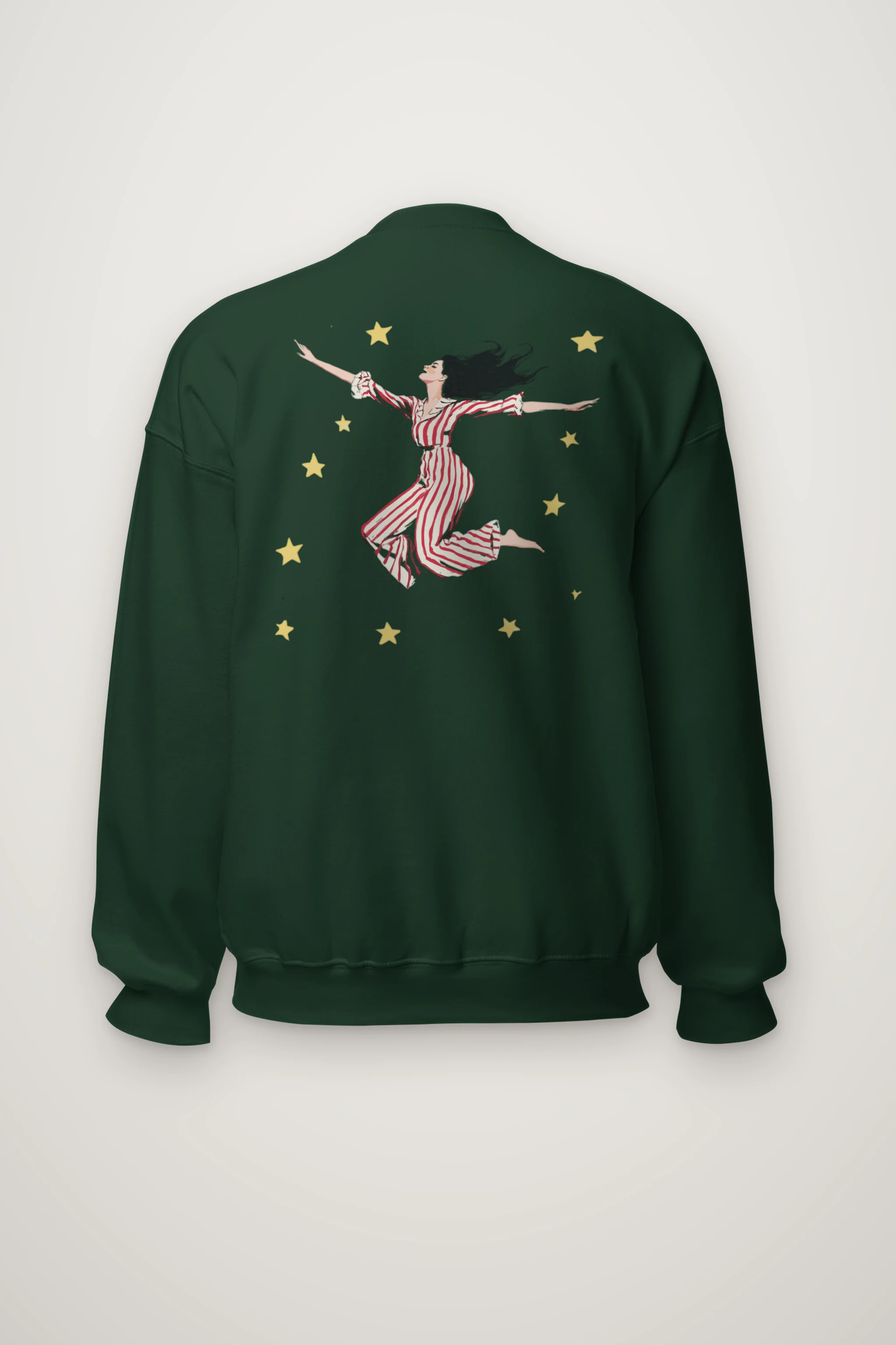"Starbound Leap" Heavy Blend Unisex Crewneck Sweatshirt