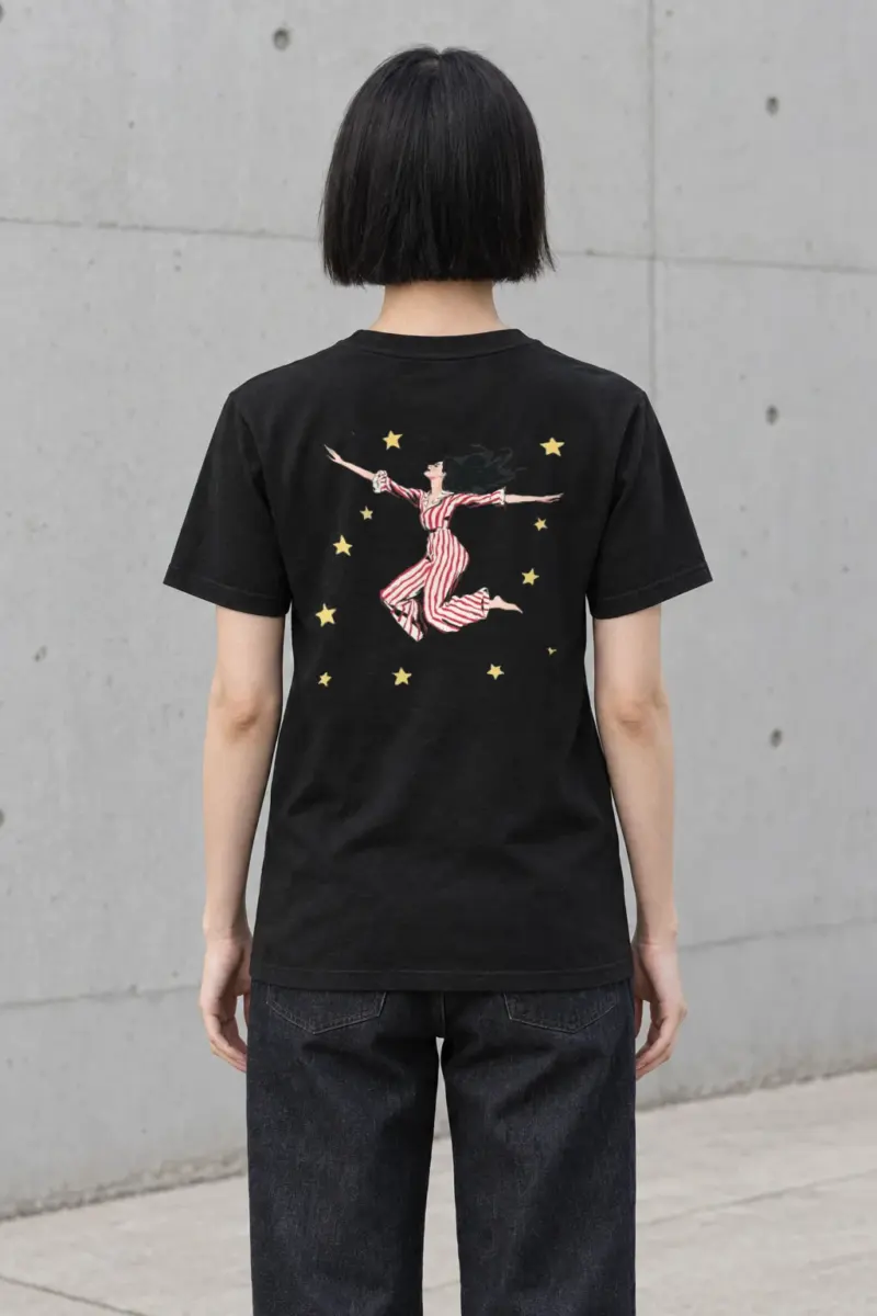 "Starbound Leap" Heavyweight Unisex Crewneck T-shirt | Gildan 5000
