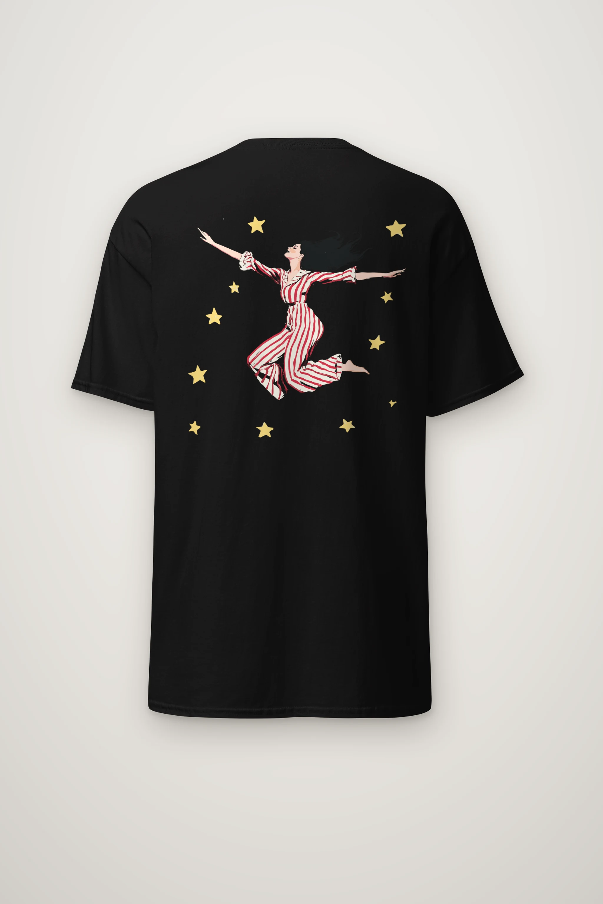 "Starbound Leap" Heavyweight Unisex Crewneck T-shirt