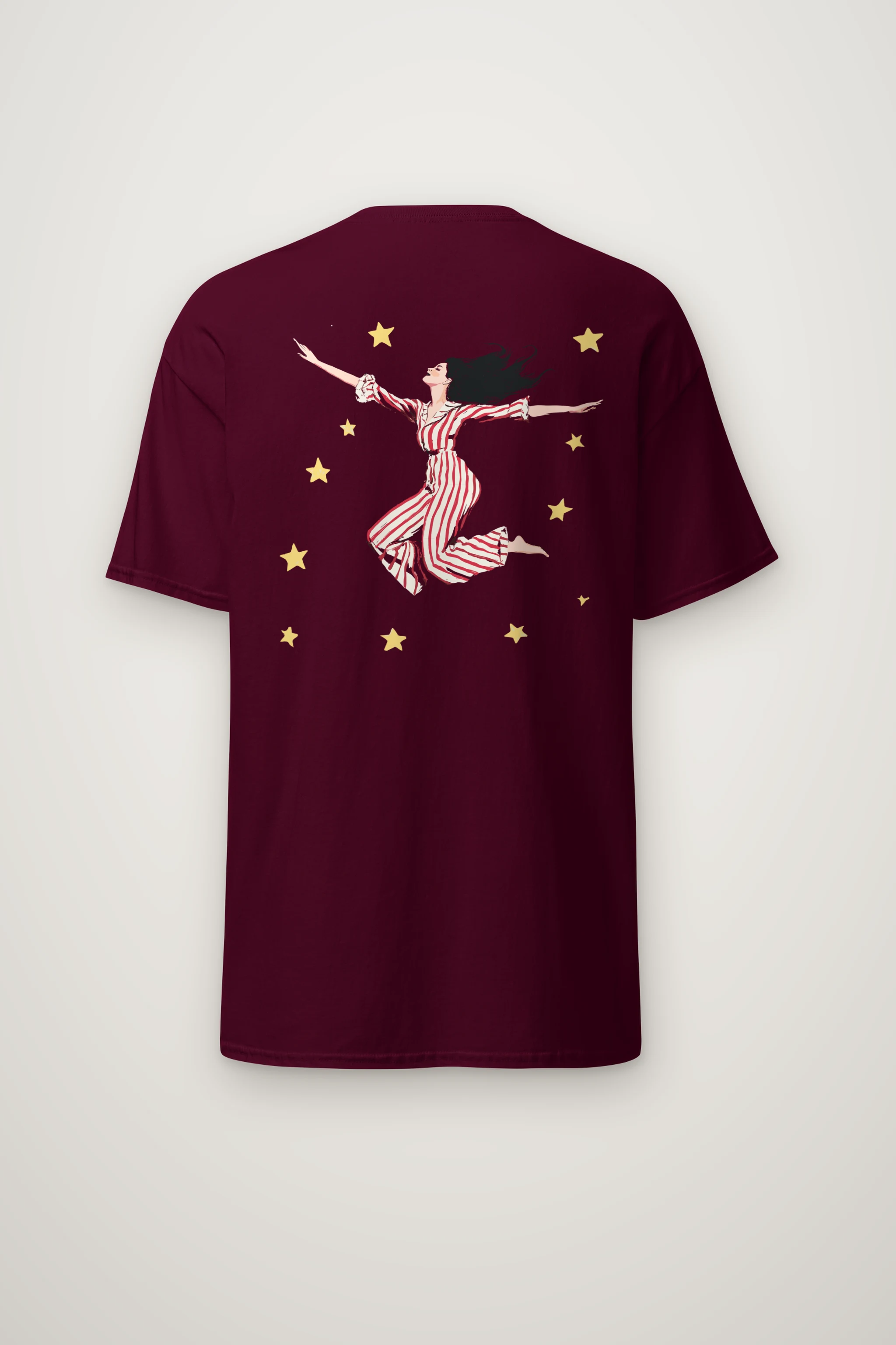 "Starbound Leap" Heavyweight Unisex Crewneck T-shirt
