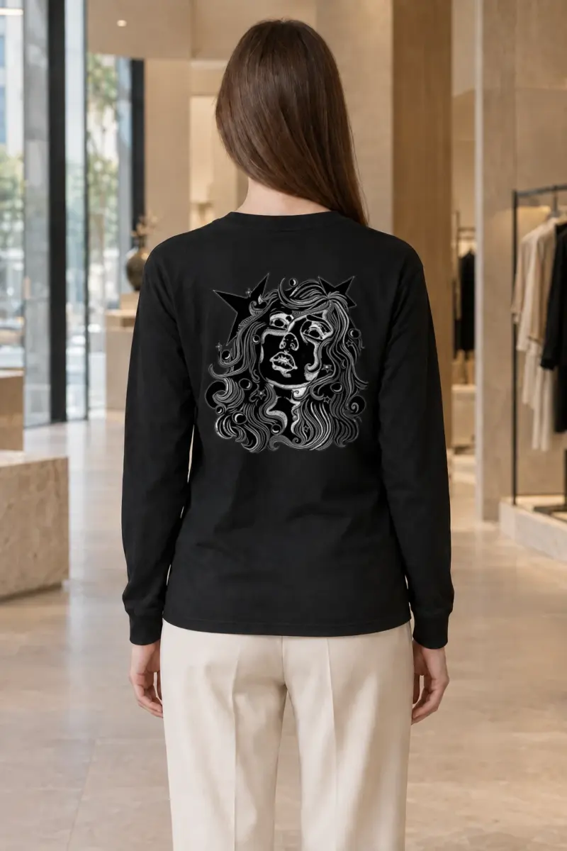 "Starflow Muse" Unisex Longsleeve T-shirt | Gildan 2400