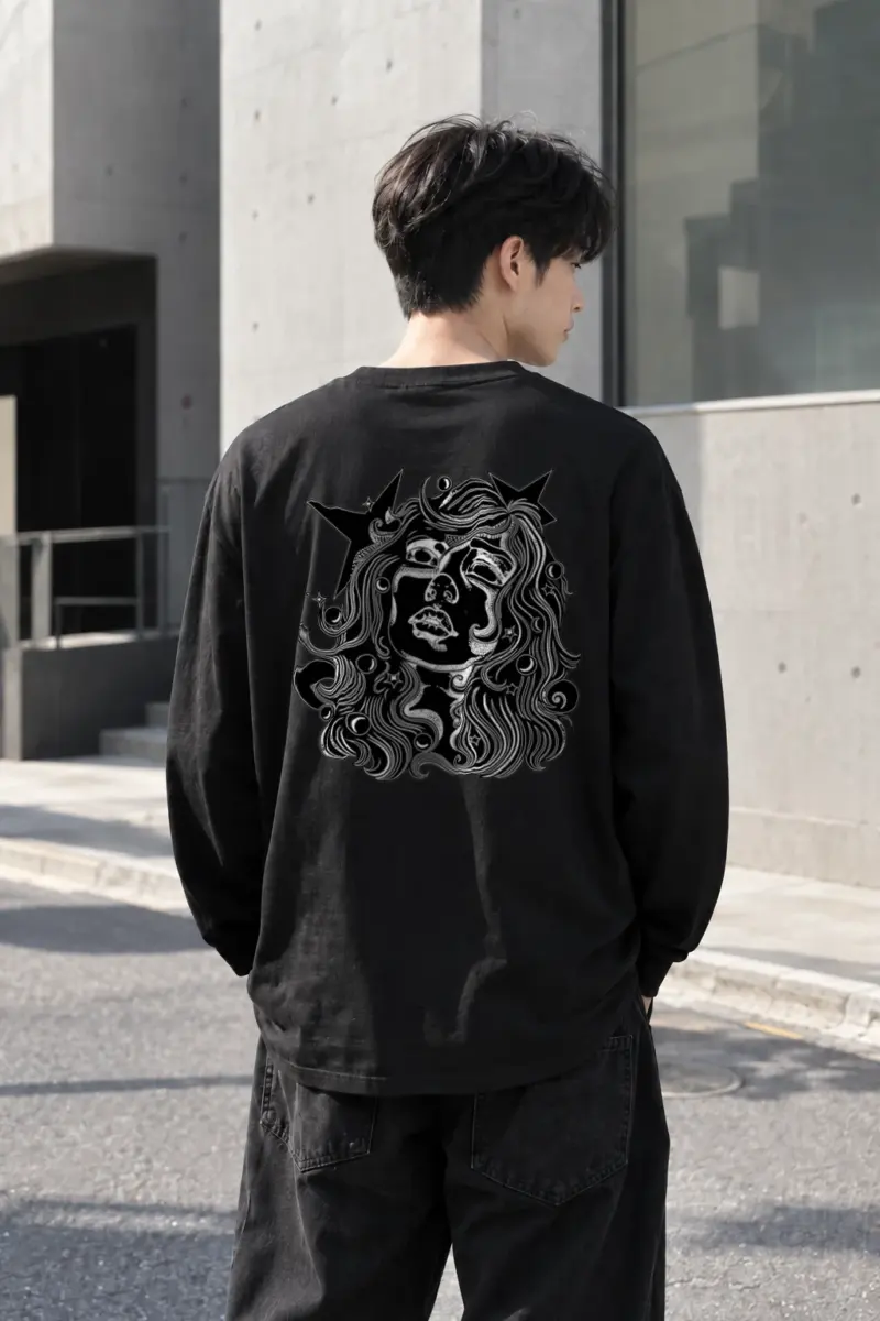 "Starflow Muse" Unisex Longsleeve T-shirt | Gildan 2400