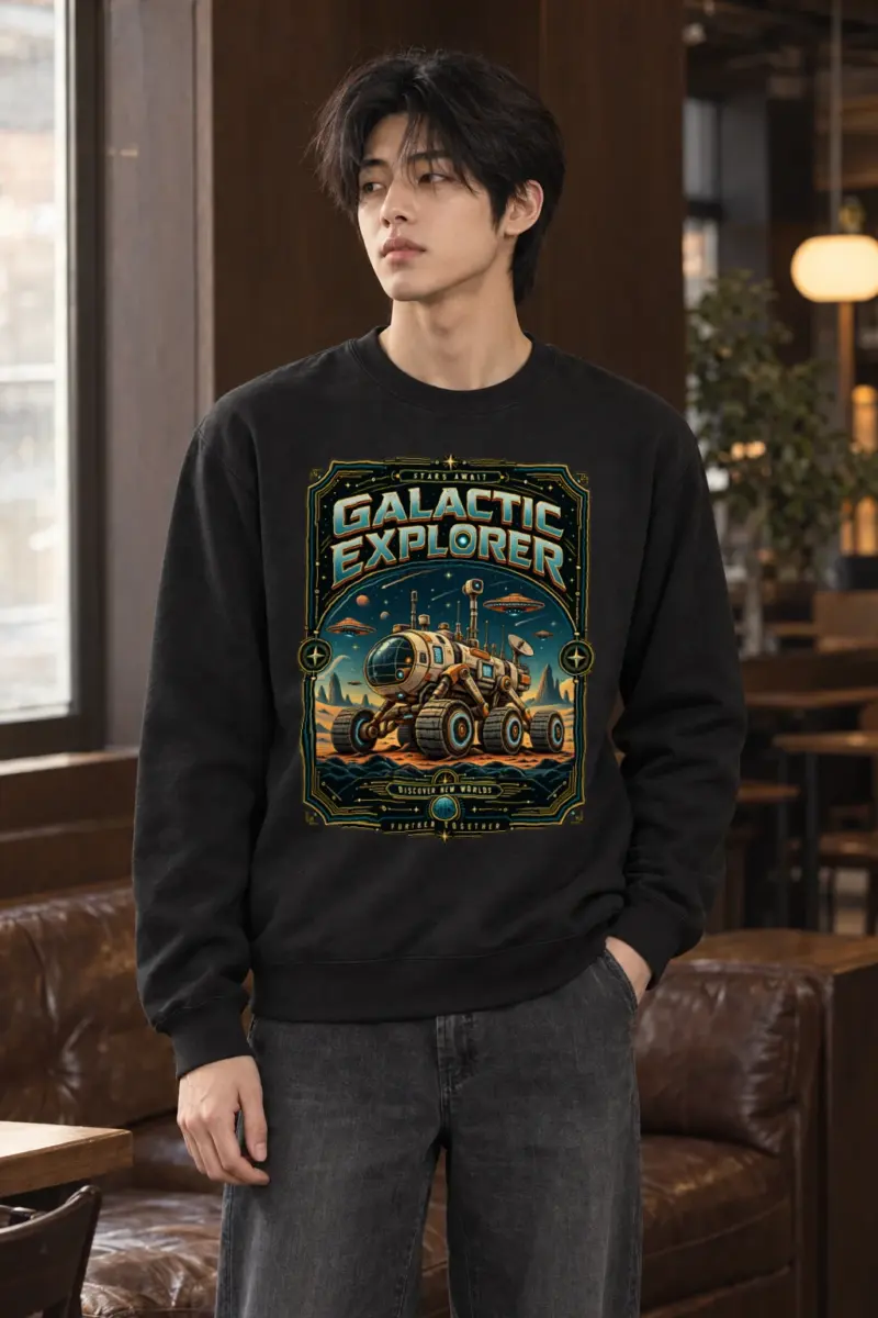 "Stars Await" Heavy Blend Unisex Crewneck Sweatshirt