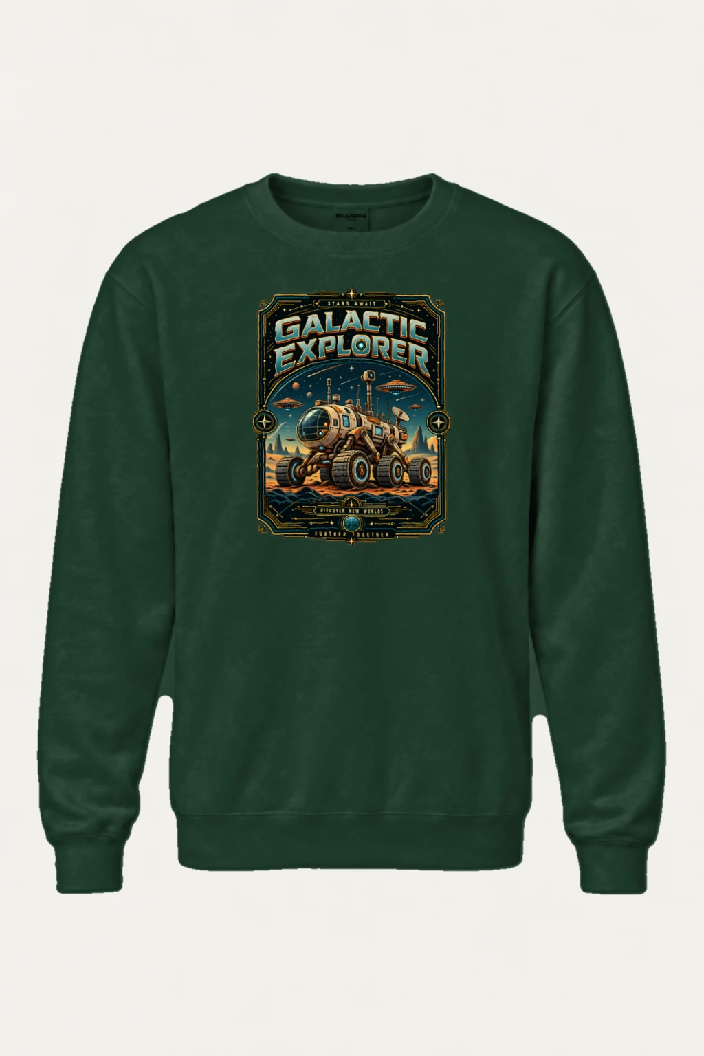 "Stars Await" Heavy Blend Unisex Crewneck Sweatshirt | Gildan 18000