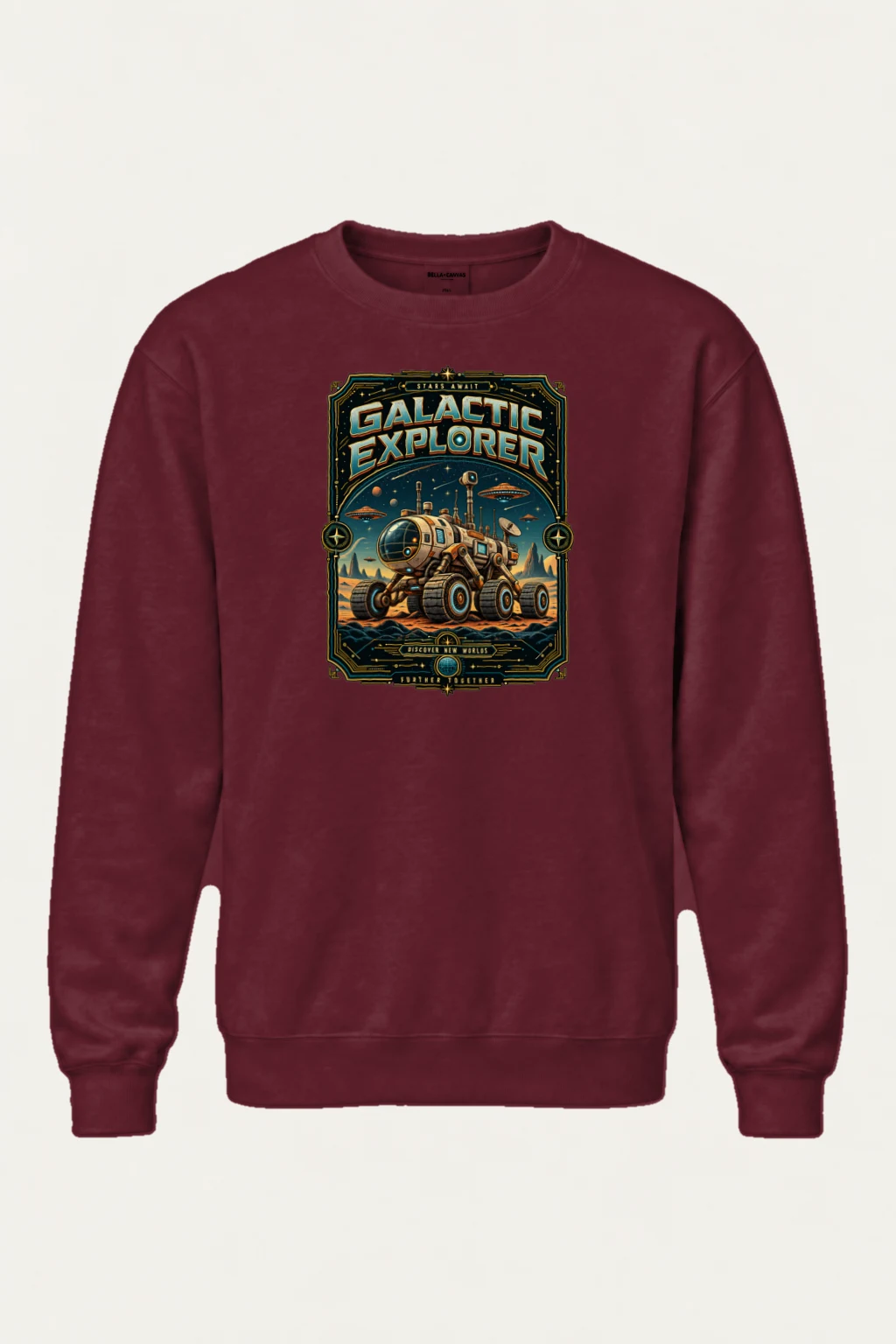 "Stars Await" Heavy Blend Unisex Crewneck Sweatshirt | Gildan 18000