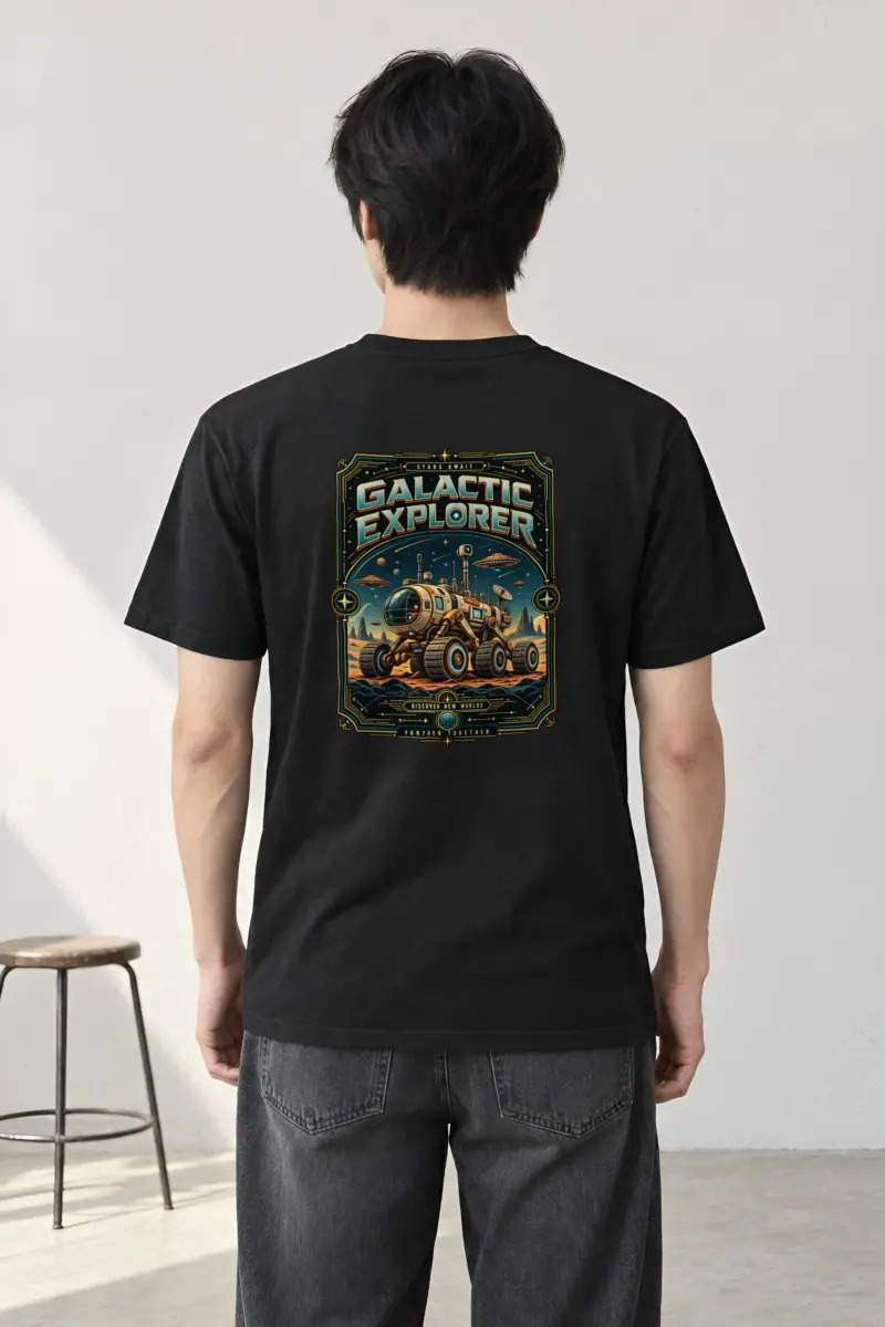 "Stars Await" Heavyweight Unisex Crewneck T-shirt