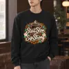 "Start Slow Sip Strong" Heavy Blend Unisex Crewneck Sweatshirt