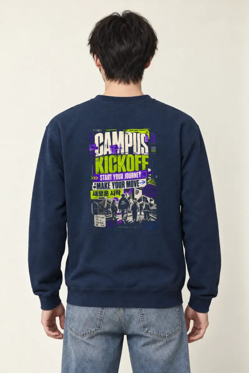 "Start Your Journey" Heavy Blend Unisex Crewneck Sweatshirt