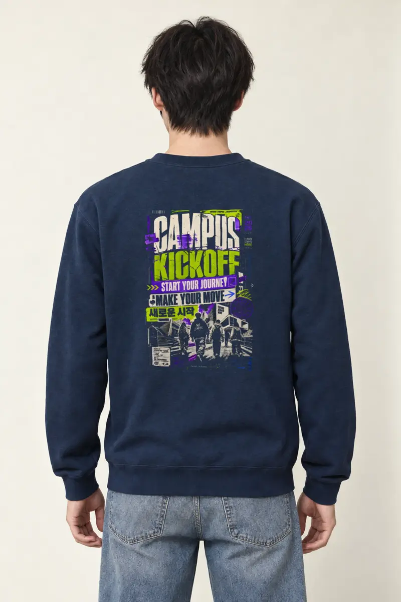 "Start Your Journey" Heavy Blend Unisex Crewneck Sweatshirt