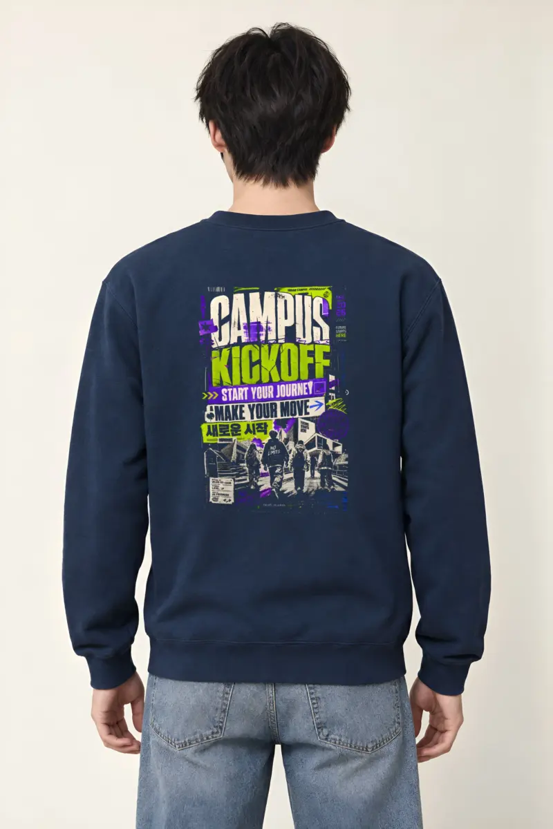 "Start Your Journey" Heavy Blend Unisex Crewneck Sweatshirt