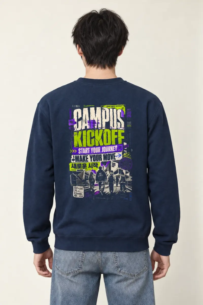"Start Your Journey" Heavy Blend Unisex Crewneck Sweatshirt