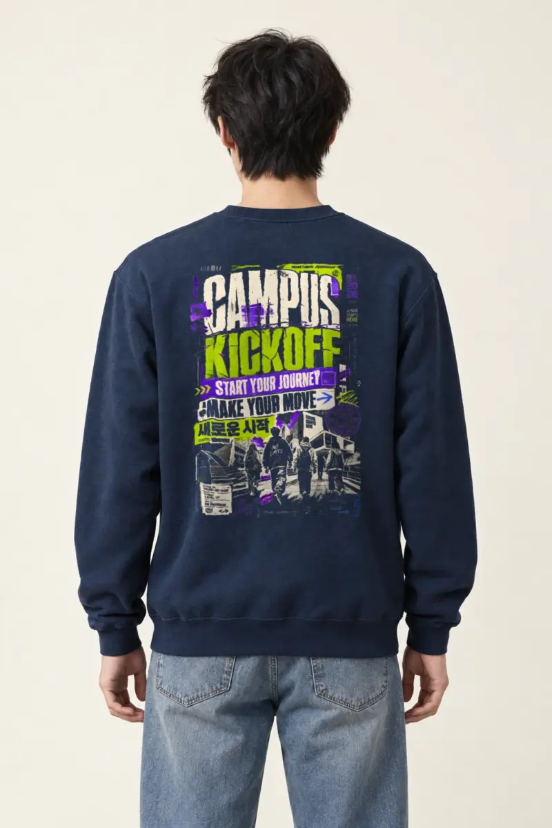 "Start Your Journey" Heavy Blend Unisex Crewneck Sweatshirt