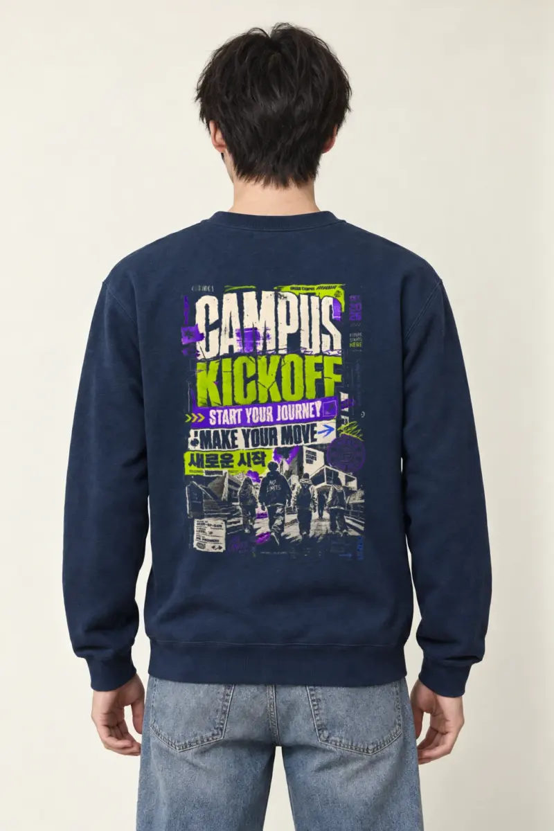 "Start Your Journey" Heavy Blend Unisex Crewneck Sweatshirt