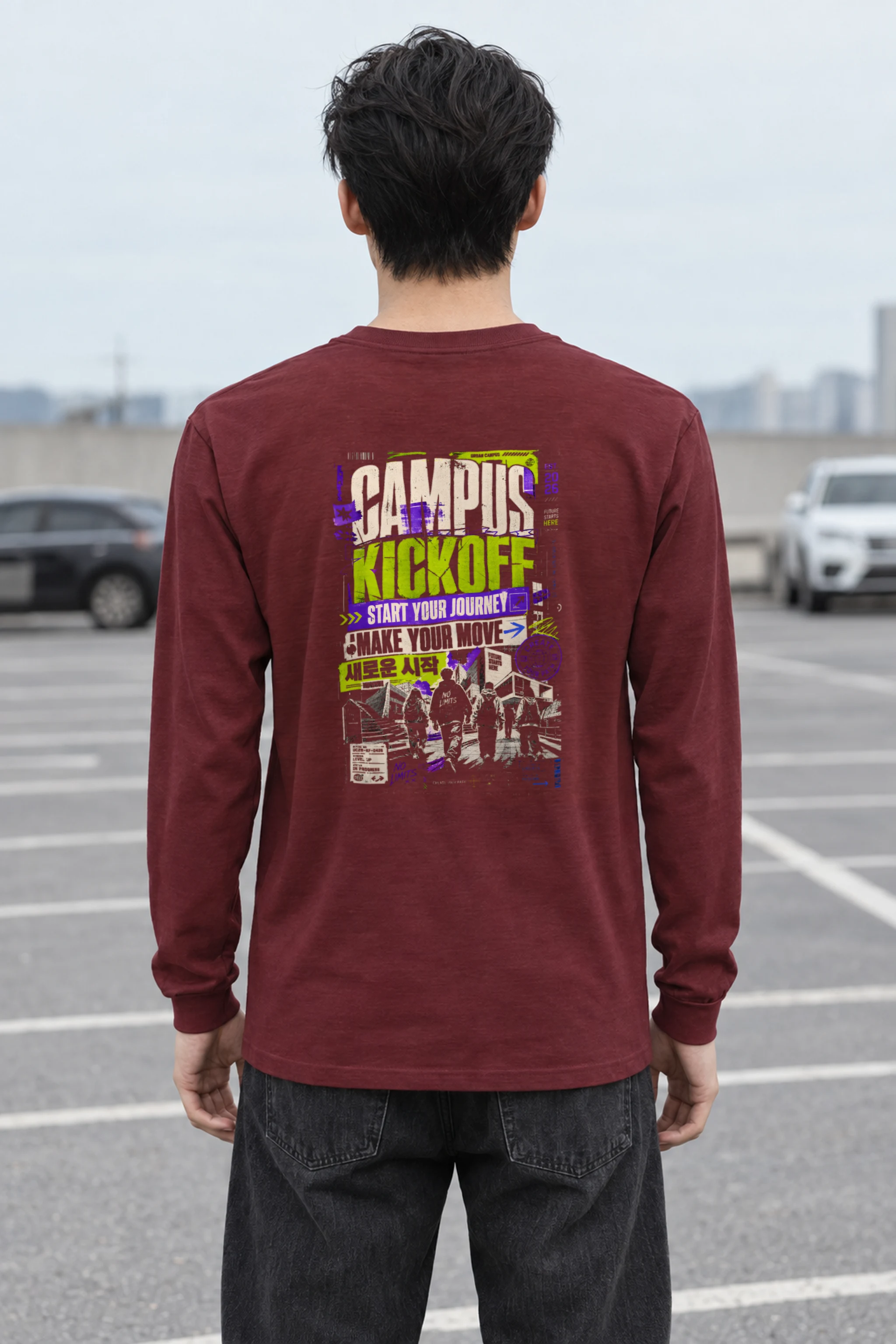 "Start Your Journey" Unisex Longsleeve T-shirt