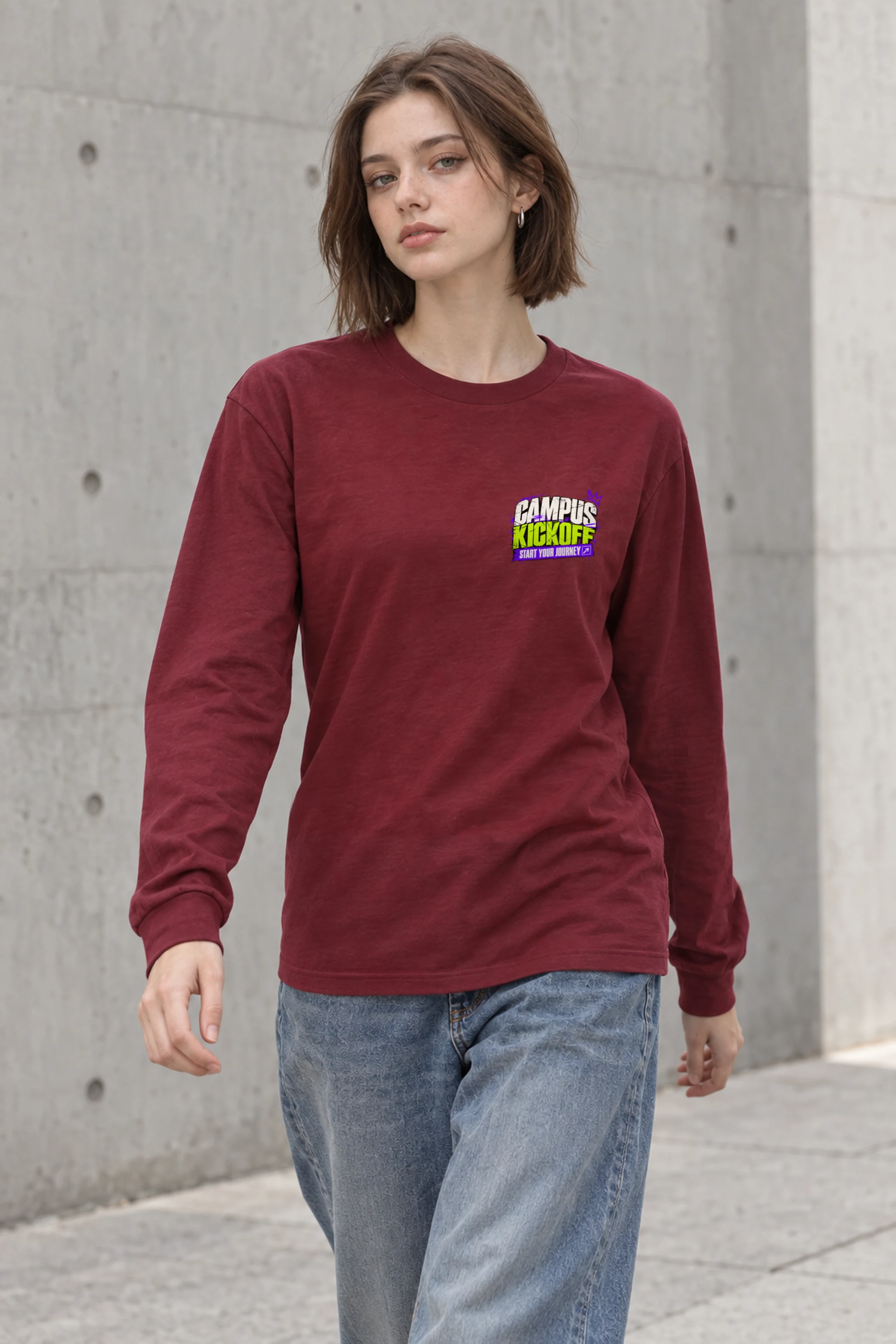 "Start Your Journey" Unisex Longsleeve T-shirt