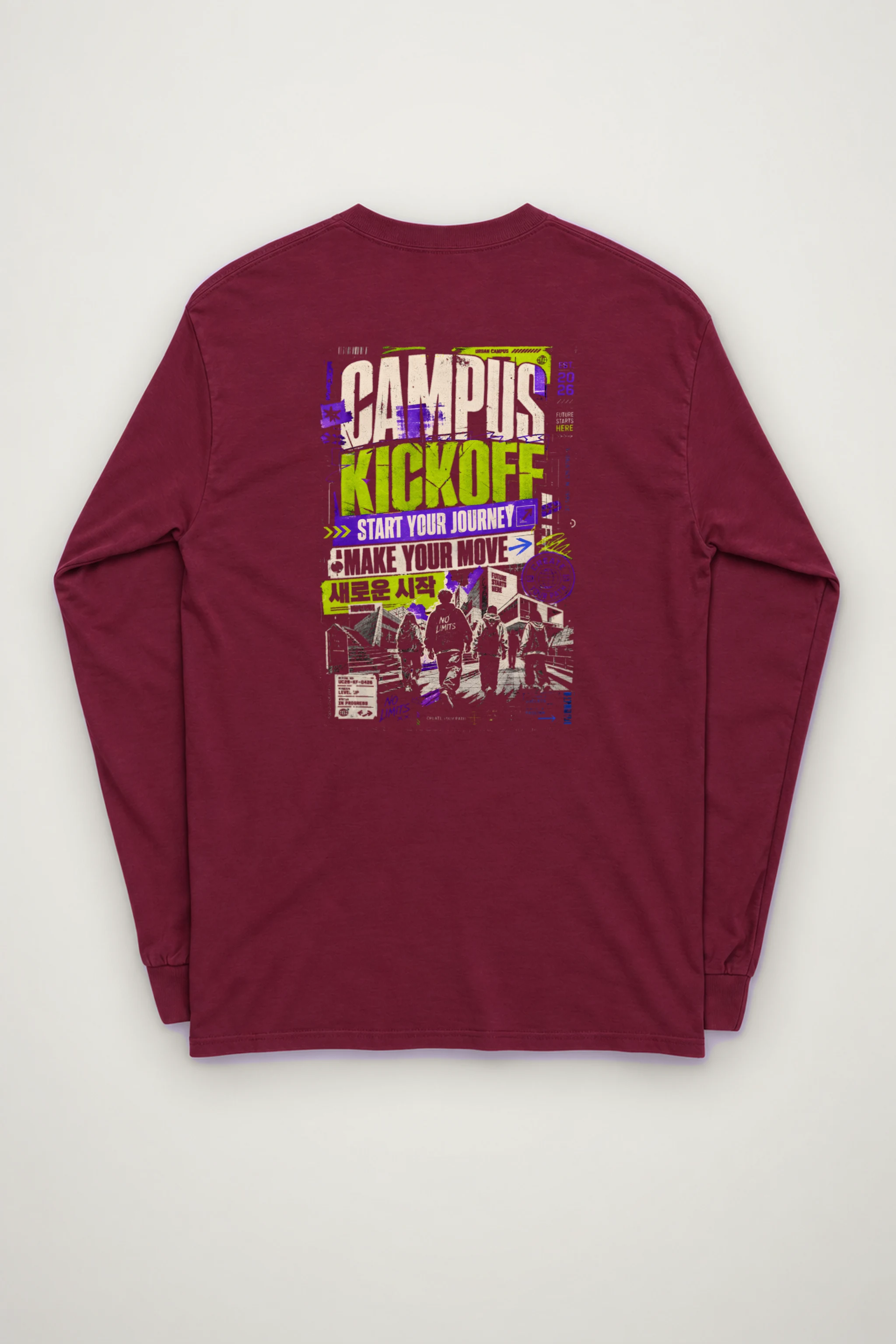 "Start Your Journey" Unisex Longsleeve T-shirt