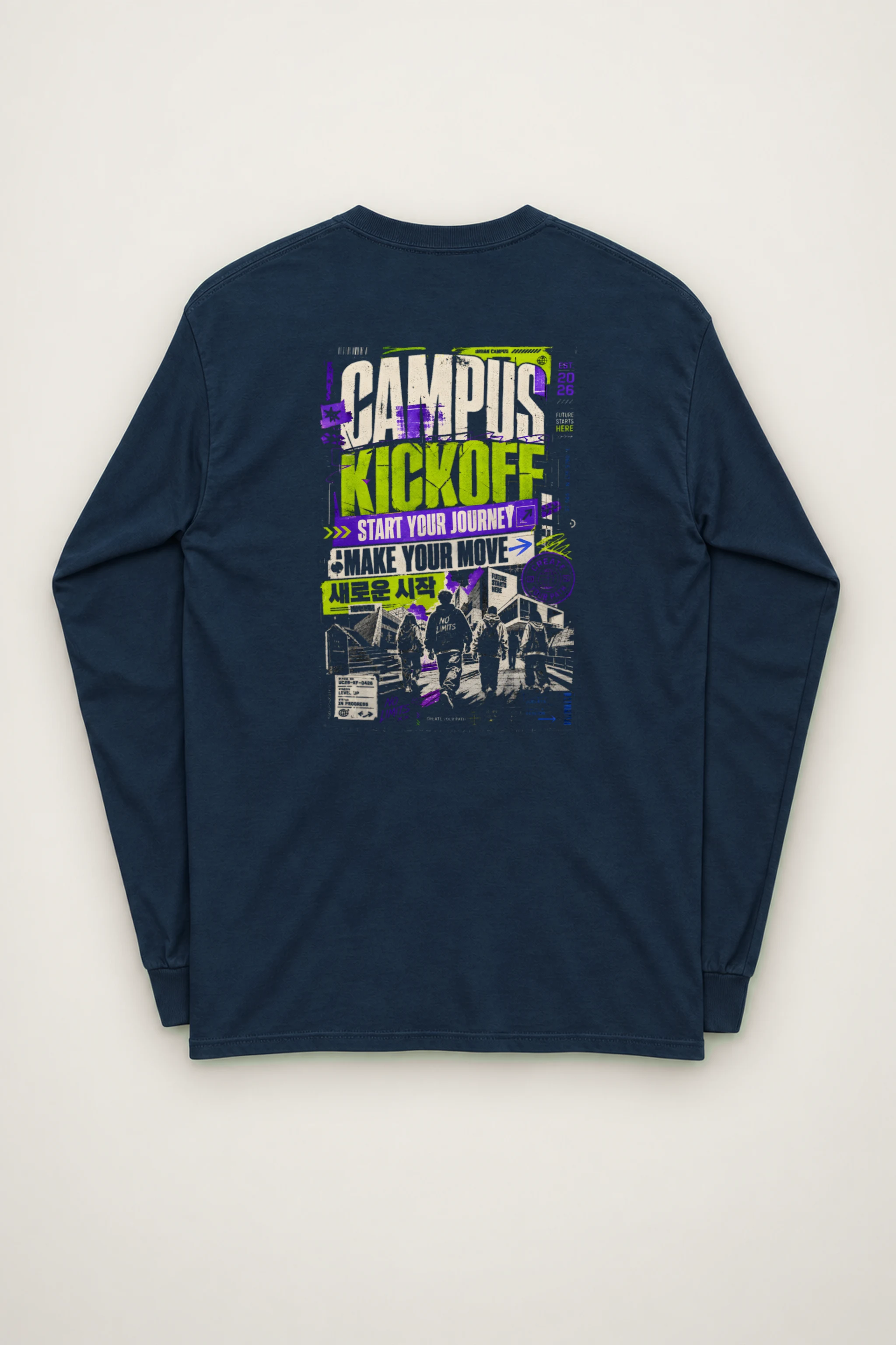 "Start Your Journey" Unisex Longsleeve T-shirt