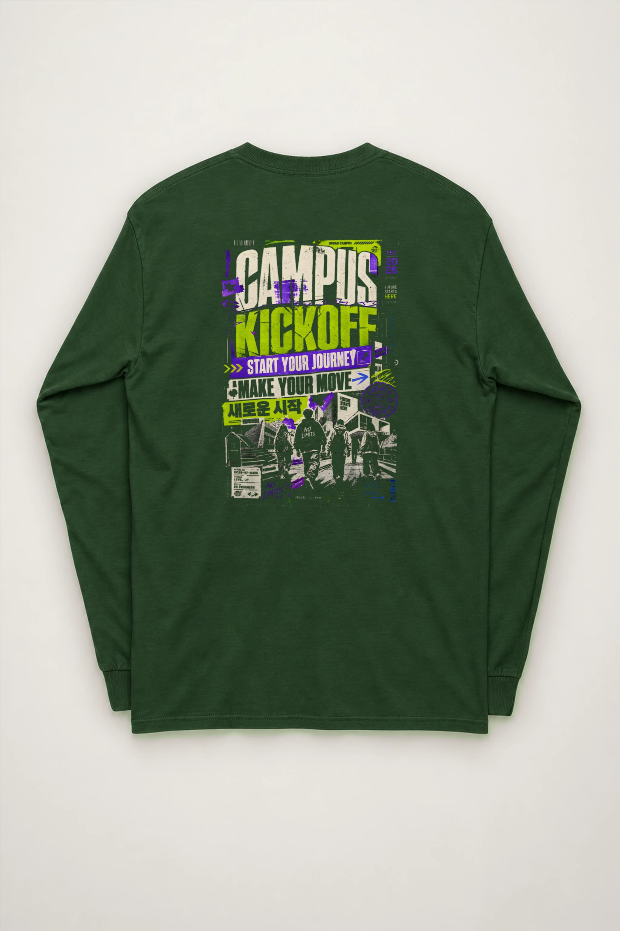 "Start Your Journey" Unisex Longsleeve T-shirt