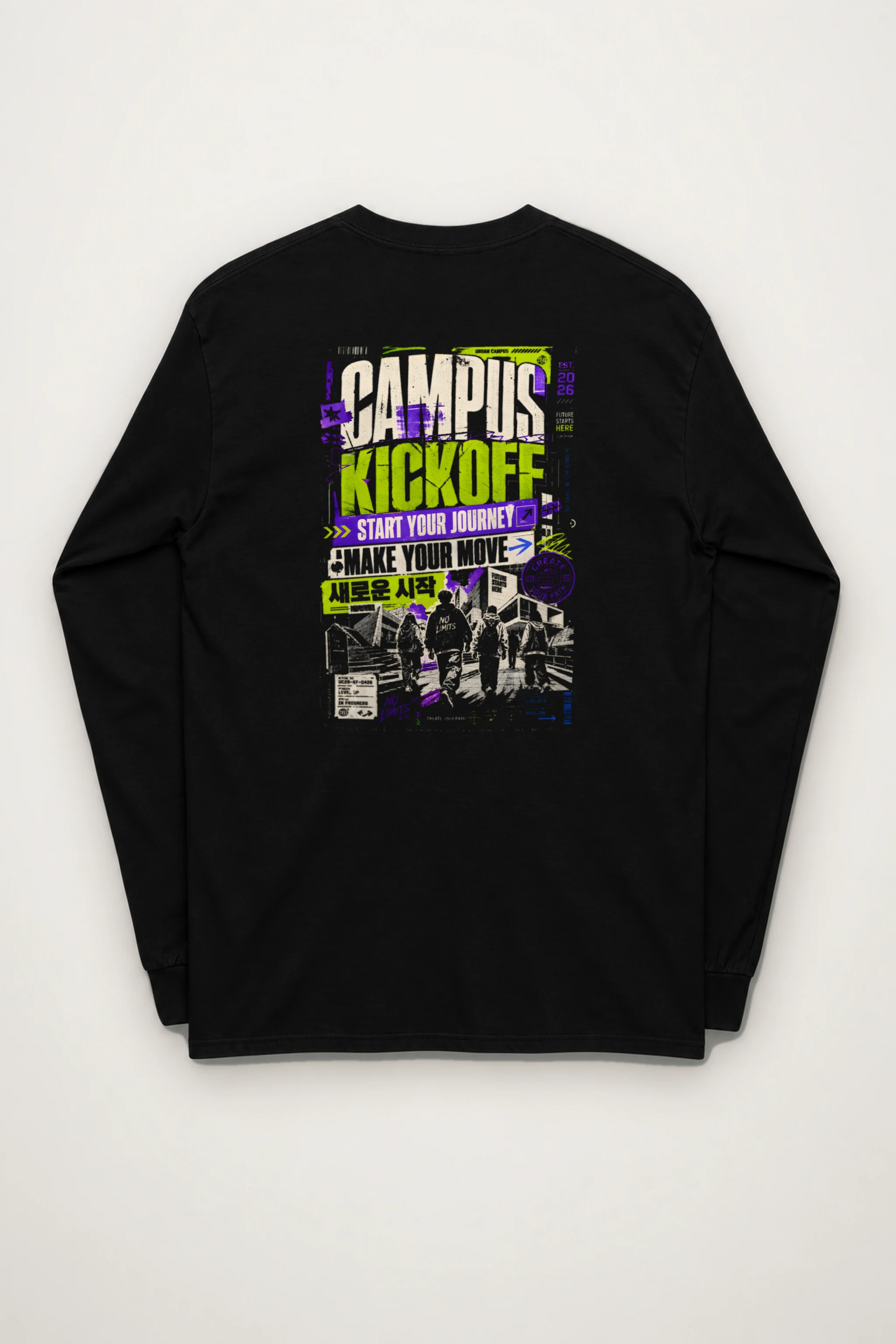 "Start Your Journey" Unisex Longsleeve T-shirt