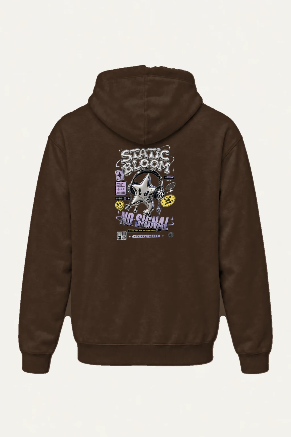 "Static Bloom" Heavy Blend Unisex Pullover Hoodie | Gildan 18500