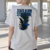 "Static Bloom Syndrome" Heavyweight Unisex Crewneck T-shirt | Gildan 5000