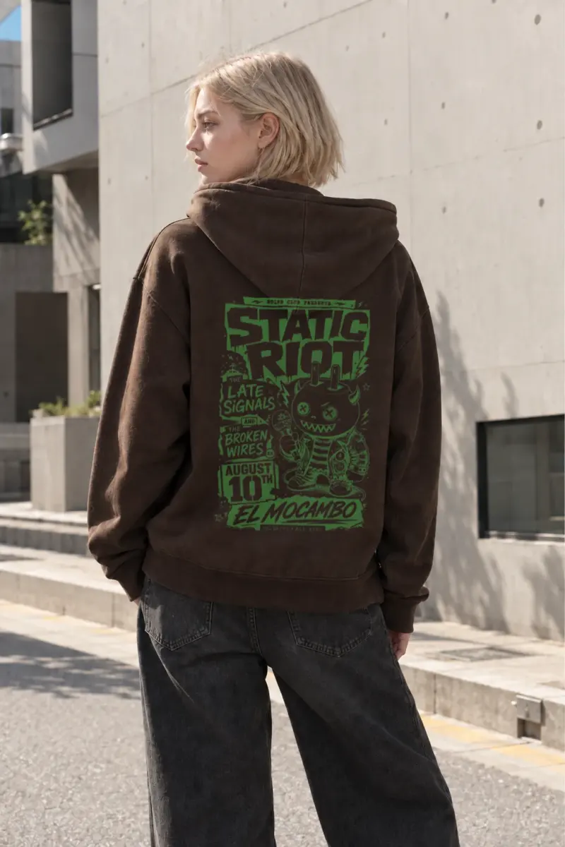 "Static Radio" Heavy Blend Unisex Pullover Hoodie | Gildan 18500