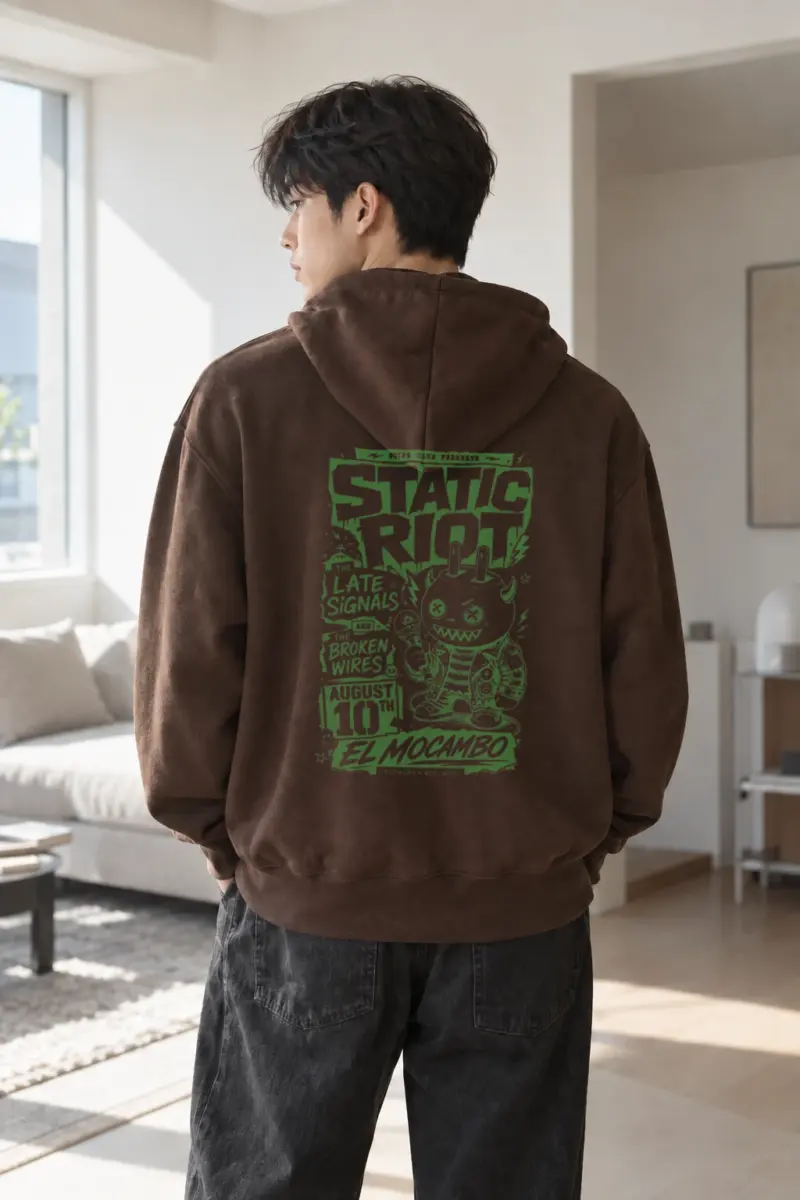 "Static Radio" Heavy Blend Unisex Pullover Hoodie | Gildan 18500