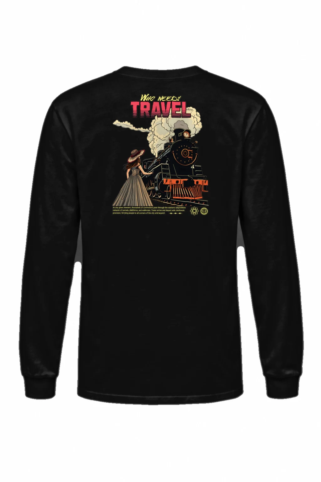 "Station Green Moment" Unisex Longsleeve T-shirt | Gildan 2400