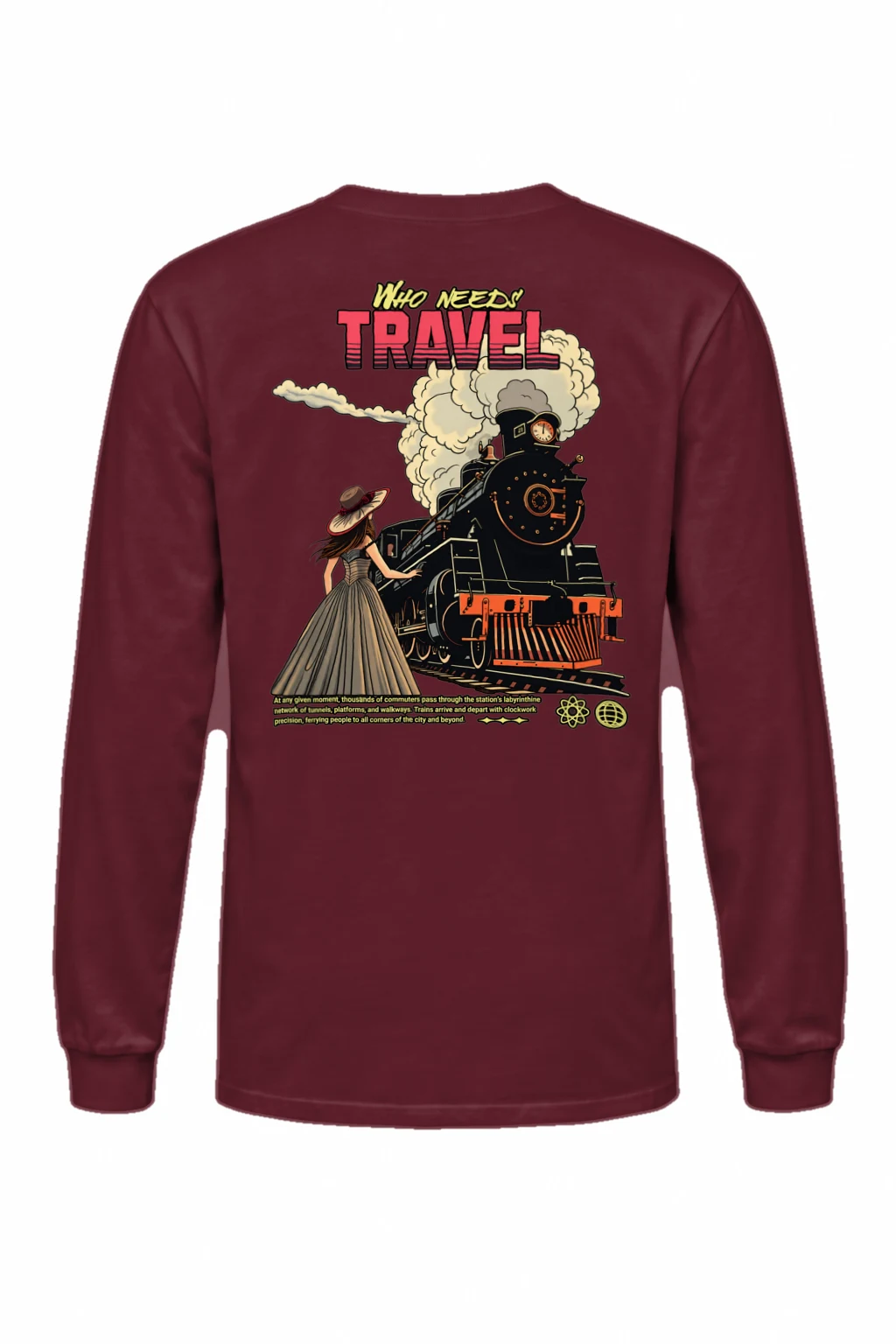 "Station Green Moment" Unisex Longsleeve T-shirt | Gildan 2400