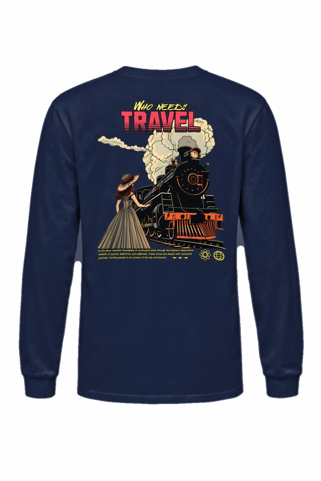 "Station Green Moment" Unisex Longsleeve T-shirt | Gildan 2400