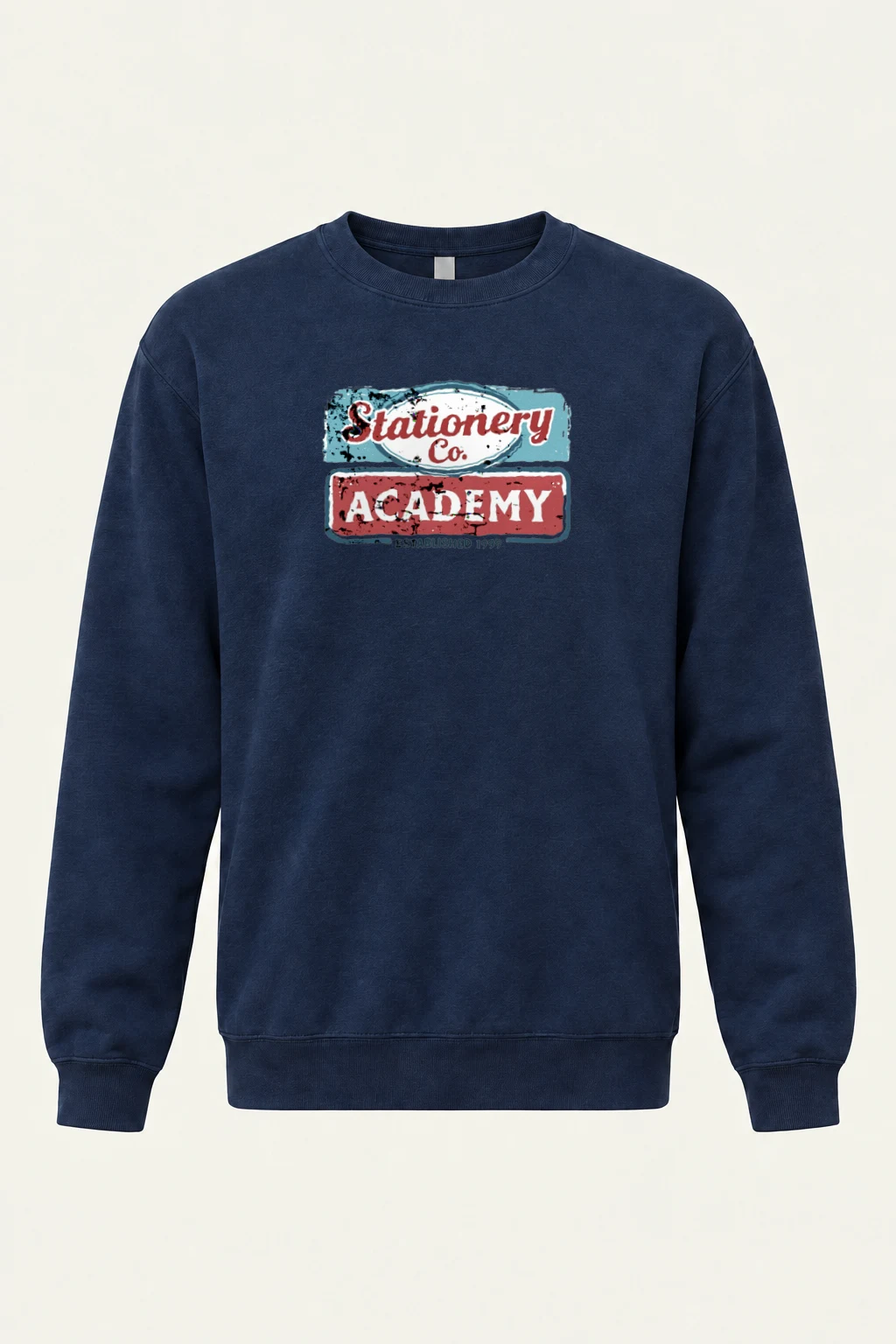 "Stationery Academy" Heavy Blend Unisex Crewneck Sweatshirt | Gildan 18000