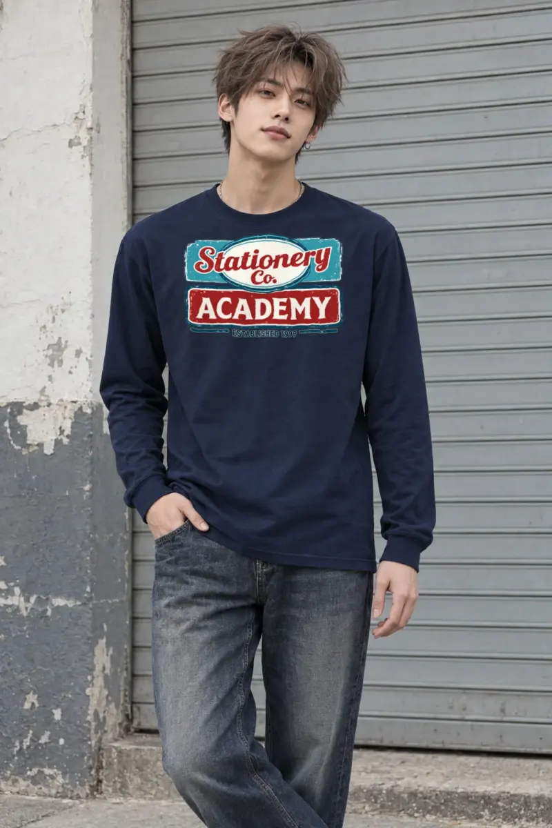 "Stationery Co. Academy" Unisex Longsleeve T-shirt