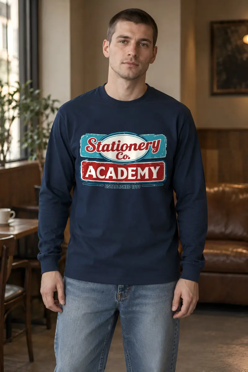 "Stationery Co. Academy" Unisex Longsleeve T-shirt