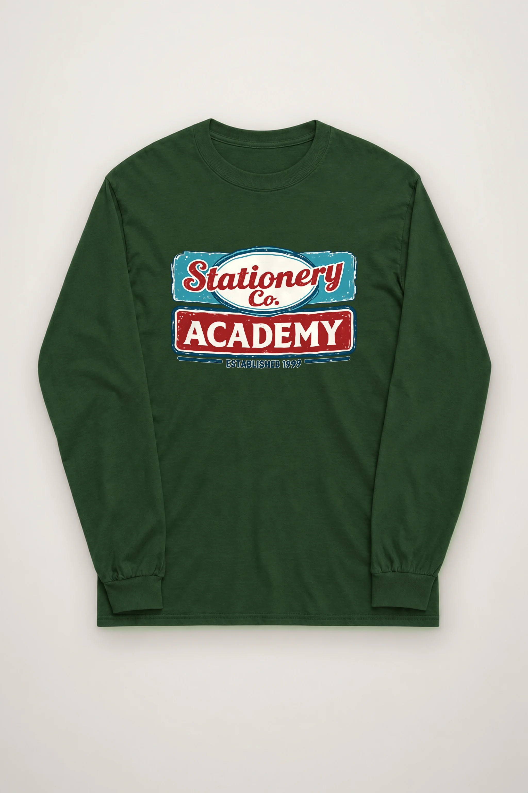 "Stationery Co. Academy" Unisex Longsleeve T-shirt