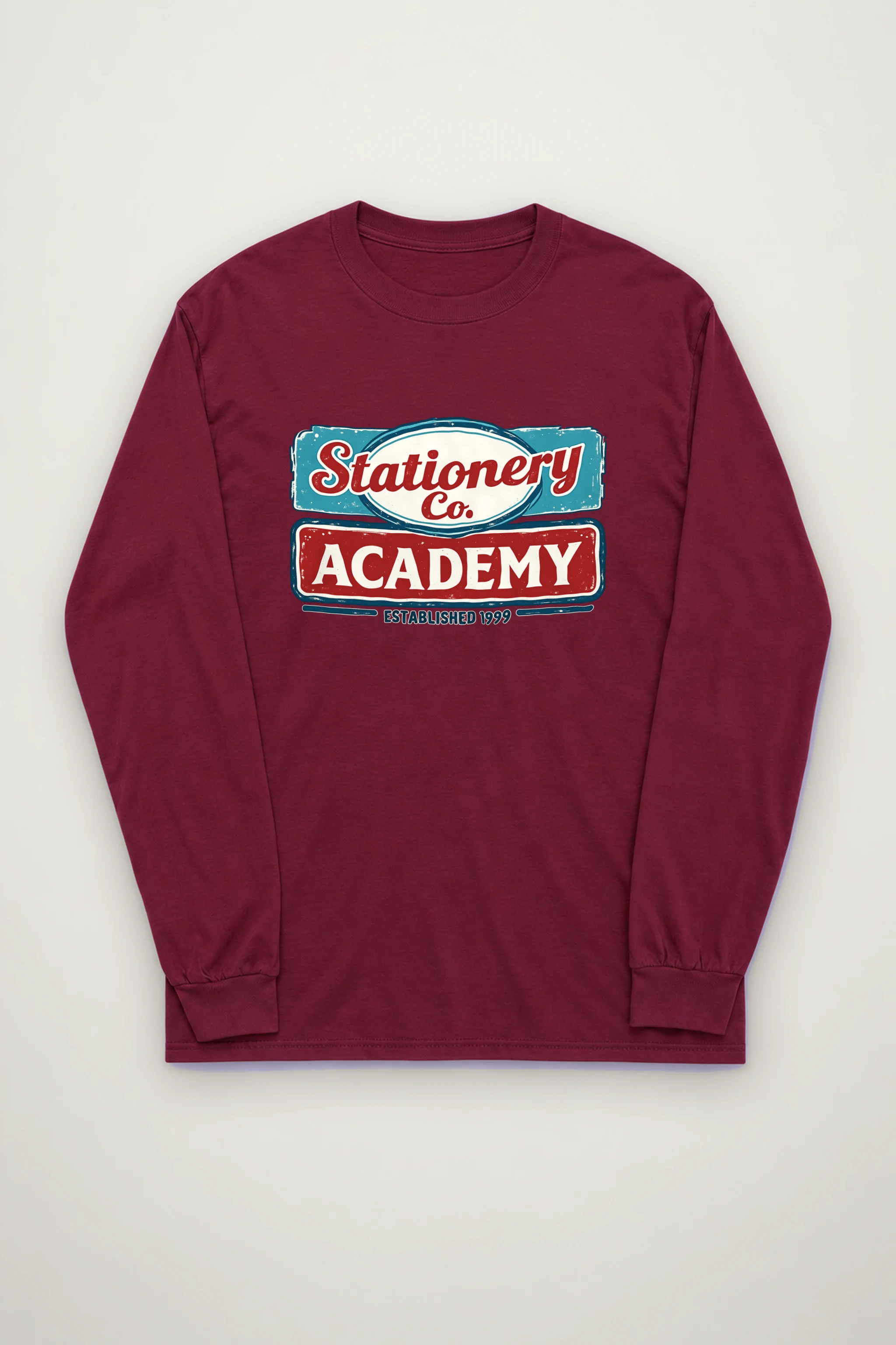 "Stationery Co. Academy" Unisex Longsleeve T-shirt