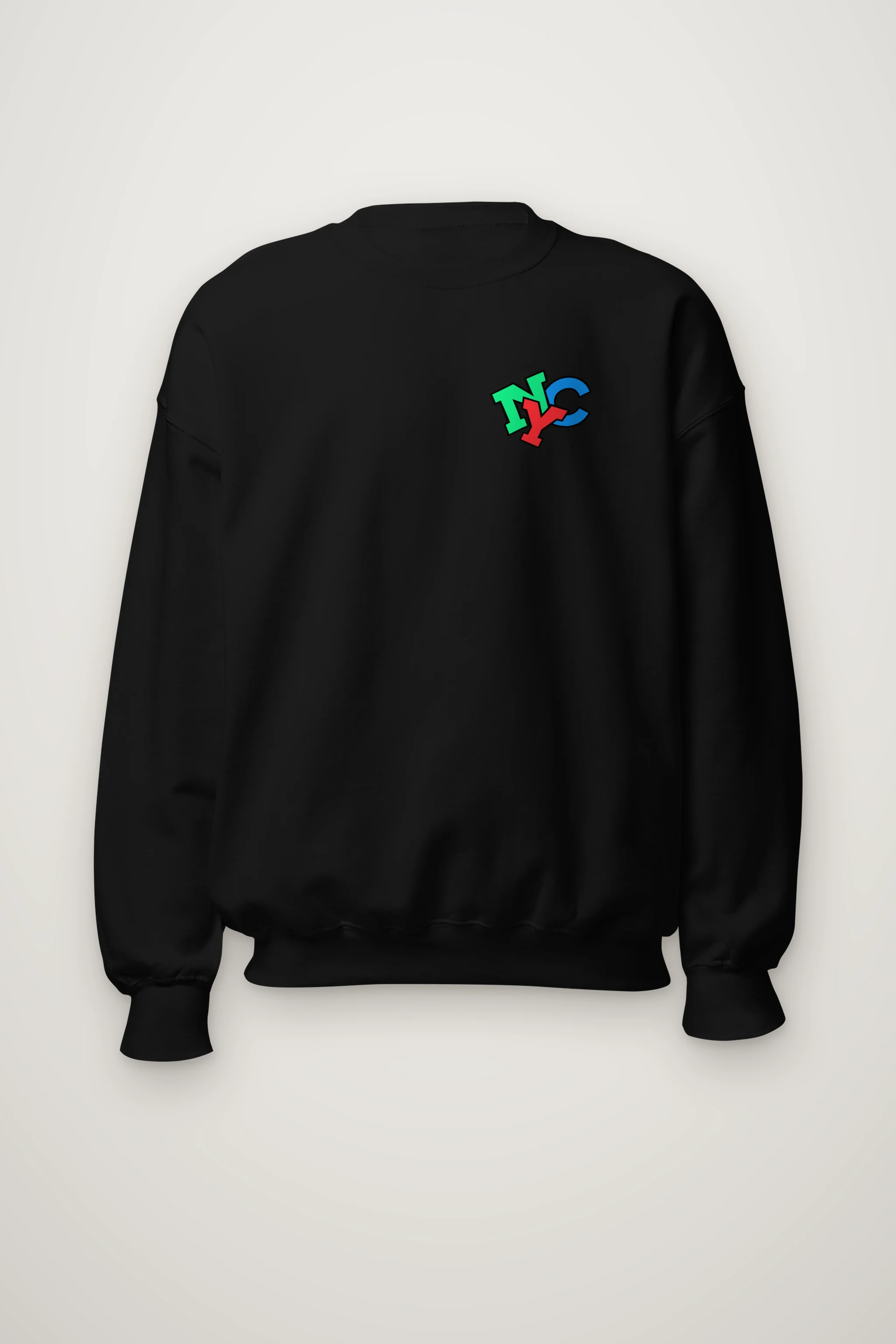 "Statue Typography Collage" Heavy Blend Unisex Crewneck Sweatshirt