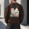 "Stay At Home" Heavy Blend Unisex Crewneck Sweatshirt | Gildan 18000